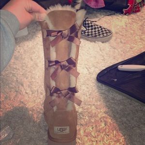 UGG Australia 3 Bailey Bow Tall (worn twic…